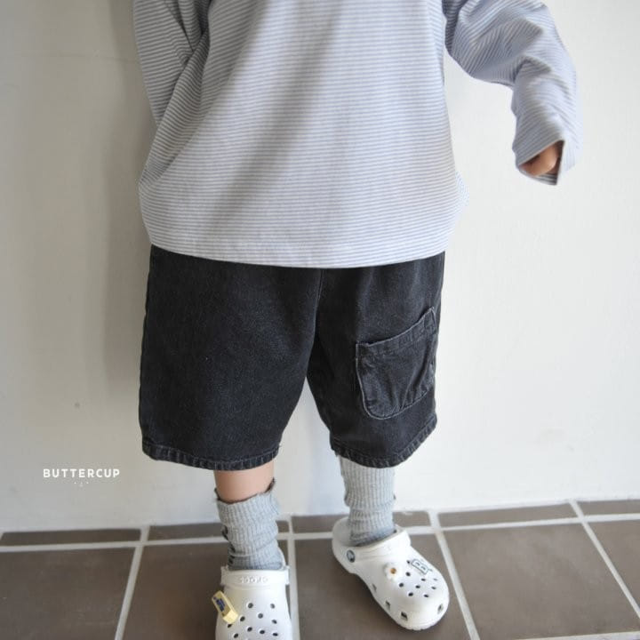 Buttercup - Korean Children Fashion - #kidsstore - Black Denim Pants