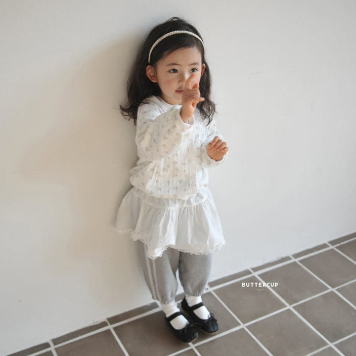 Buttercup - Korean Children Fashion - #kidzfashiontrend - Eyelet Flower Cardigan - 9