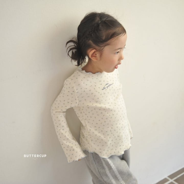 Buttercup - Korean Children Fashion - #kidzfashiontrend - Emily Flower Tee - 5