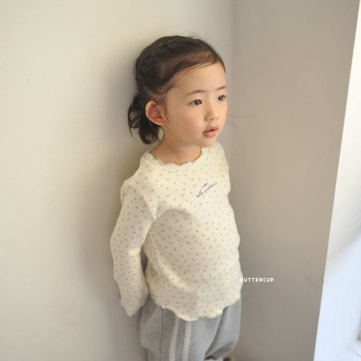 Buttercup - Korean Children Fashion - #littlefashionista - Emily Flower Tee - 7