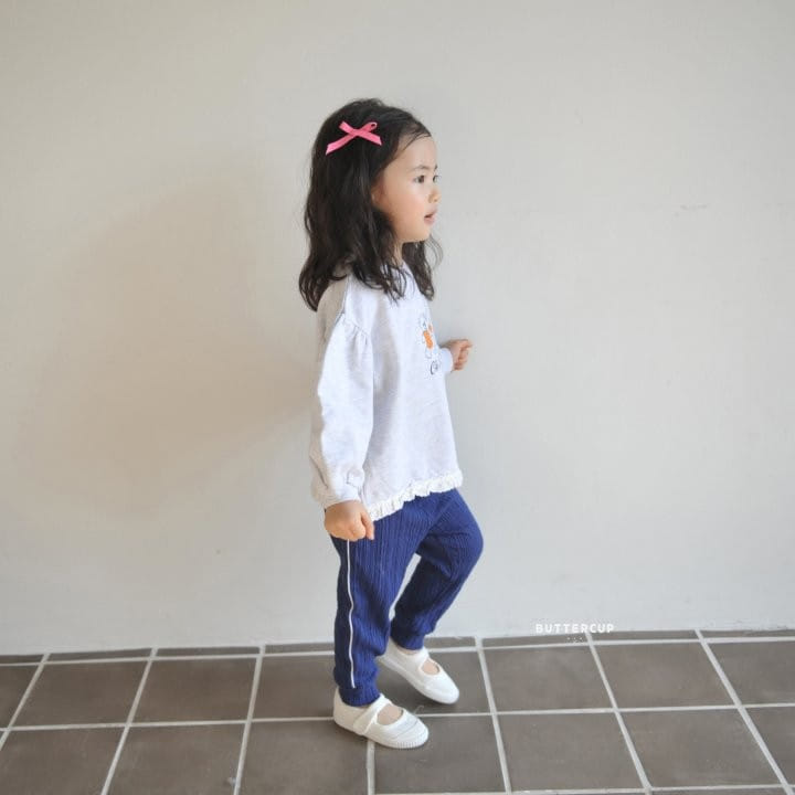Buttercup - Korean Children Fashion - #Kfashion4kids - Butter Bbing Line Jogger Pants - 4