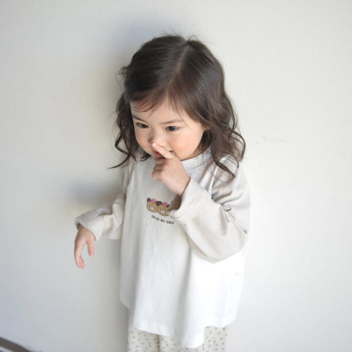 Buttercup - Korean Children Fashion - #minifashionista - Three Bear Color Tee - 2