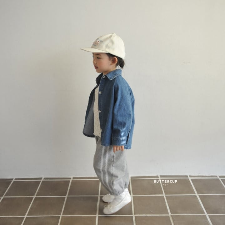 Buttercup - Korean Children Fashion - #minifashionista - Lace Line Jogger Pants - 5