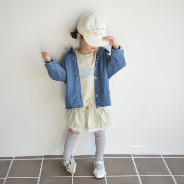 Buttercup - Korean Children Fashion - #magicofchildhood - Round Denim Shirt Jacket - 4