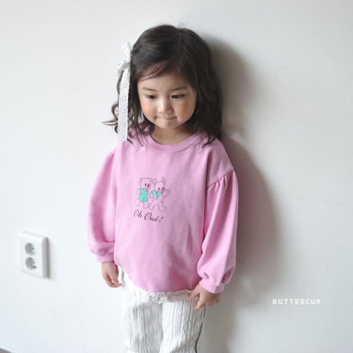 Buttercup - Korean Children Fashion - #prettylittlegirls - Owe Lace Sweatshirt - 2