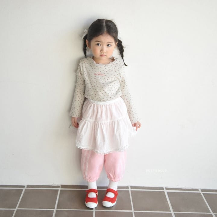 Buttercup - Korean Children Fashion - #prettylittlegirls - Emily Flower Tee - 10