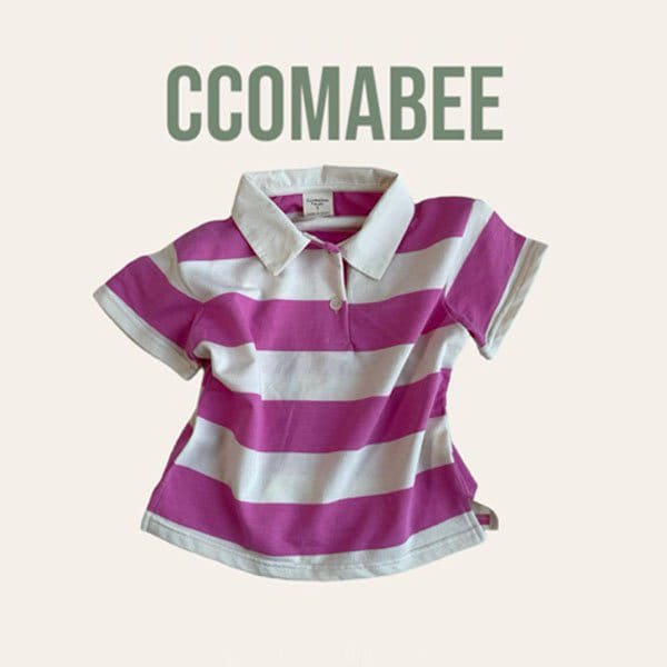 Ccomabee - Korean Children Fashion - #magicofchildhood - Ciel Collar Tee
