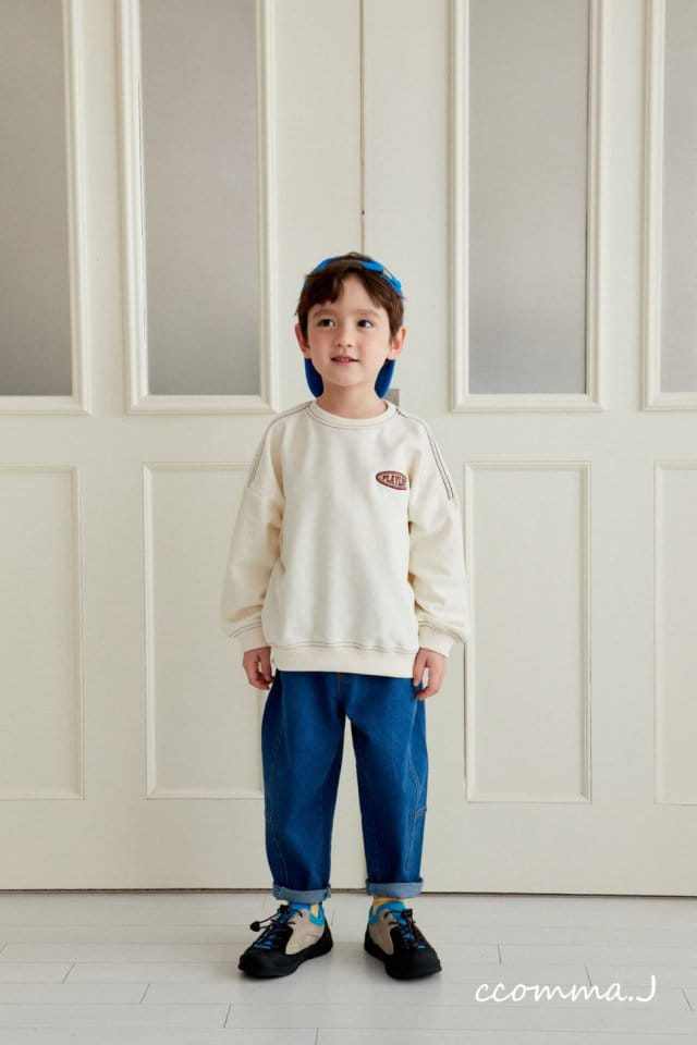 Ccommaj - Korean Children Fashion - #childofig - Billoiant Baggy Denim Pants - 2