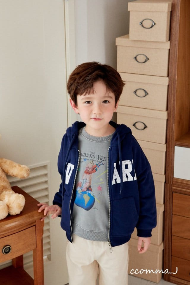 Ccommaj - Korean Children Fashion - #childofig - Otuman Hoody Zip Up - 5