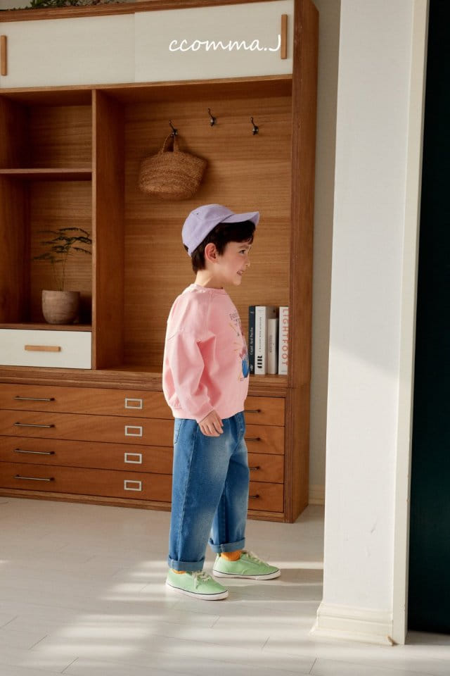 Ccommaj - Korean Children Fashion - #childrensboutique - Vincent Washing Denim - 6