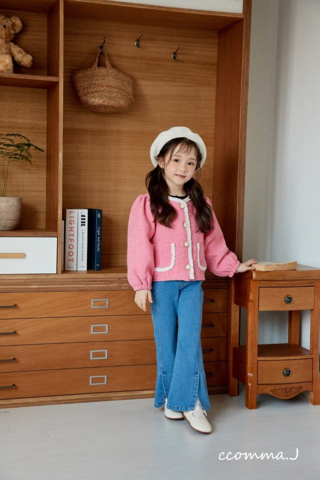 Ccommaj - Korean Children Fashion - #fashionkids - Scarlet Denim Pants - 6