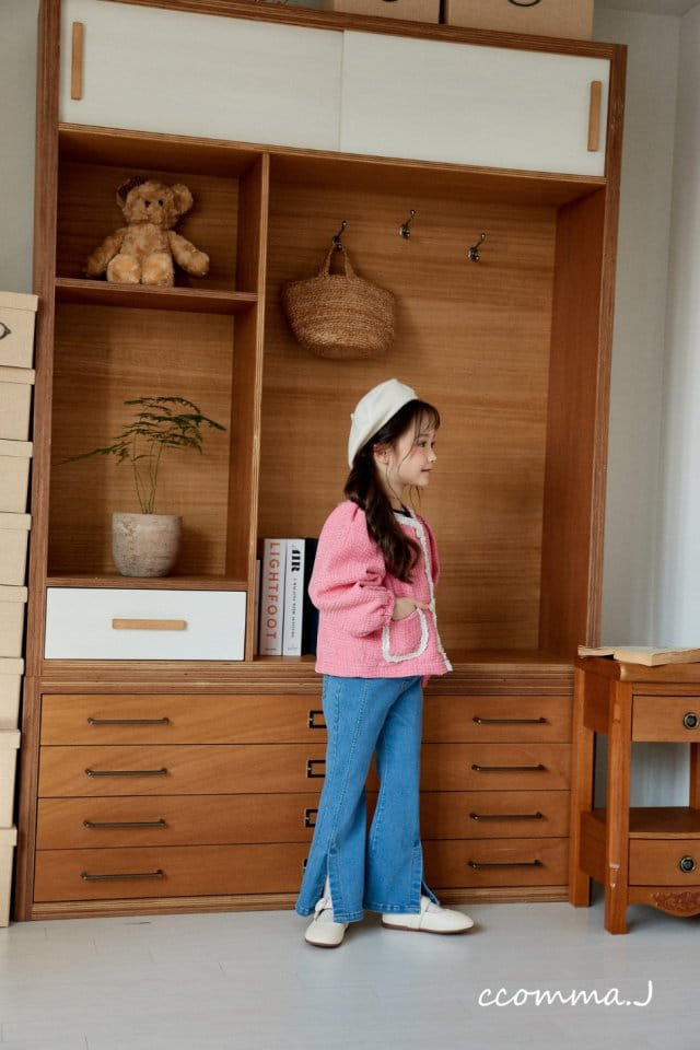 Ccommaj - Korean Children Fashion - #kidsshorts - Scarlet Denim Pants - 7