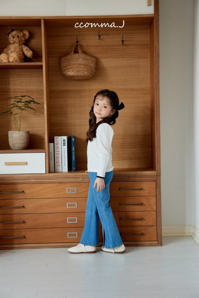 Ccommaj - Korean Children Fashion - #Kfashion4kids - Dodo Ribbon Tee - 4