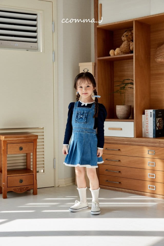 Ccommaj - Korean Children Fashion - #magicofchildhood - Dodo Ribbon Tee - 5