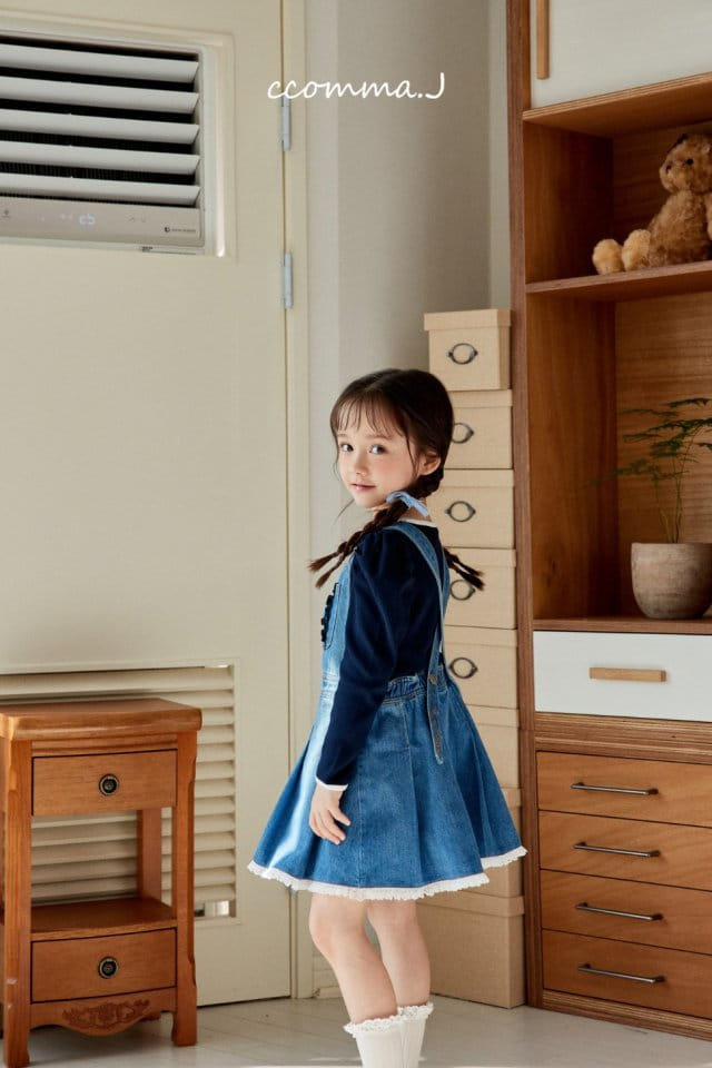Ccommaj - Korean Children Fashion - #minifashionista - Dodo Ribbon Tee - 6