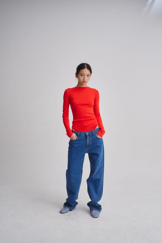 Charlotte - Korean Women Fashion - #momslook - 974 Denim Pants - 5