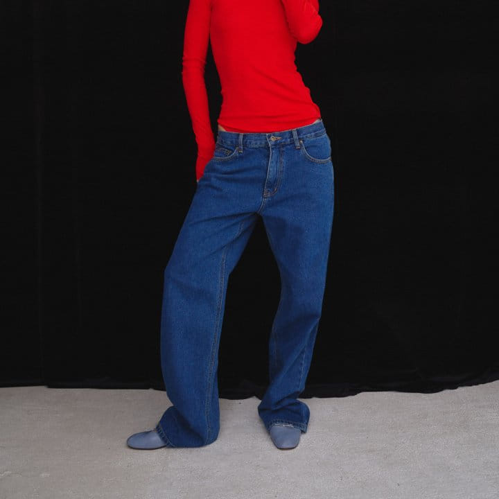 Charlotte - Korean Women Fashion - #womensfashion - 974 Denim Pants - 2