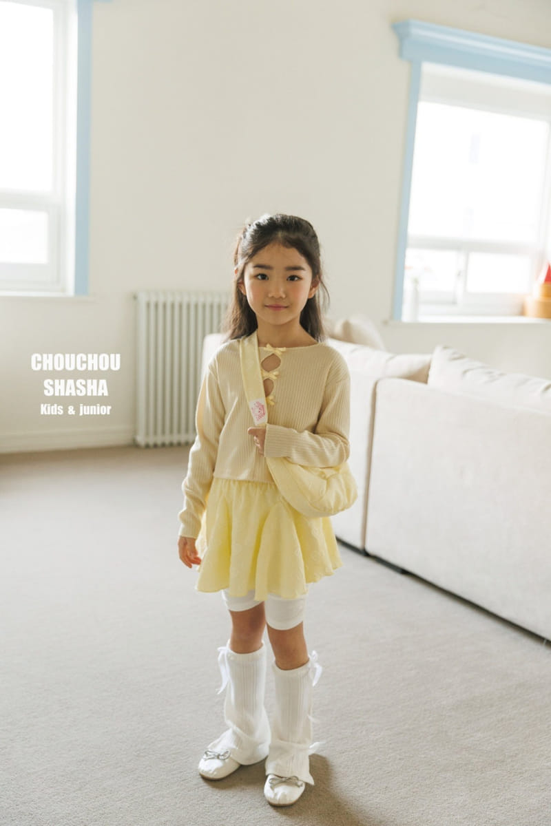 Chouchou Shasha - Korean Children Fashion - #Kfashion4kids - Heart Skirt Leggigns - 5