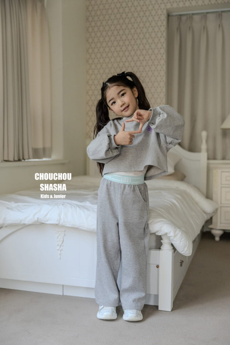 Chouchou Shasha - Korean Children Fashion - #Kfashion4kids - Love Sweatshirt - 9
