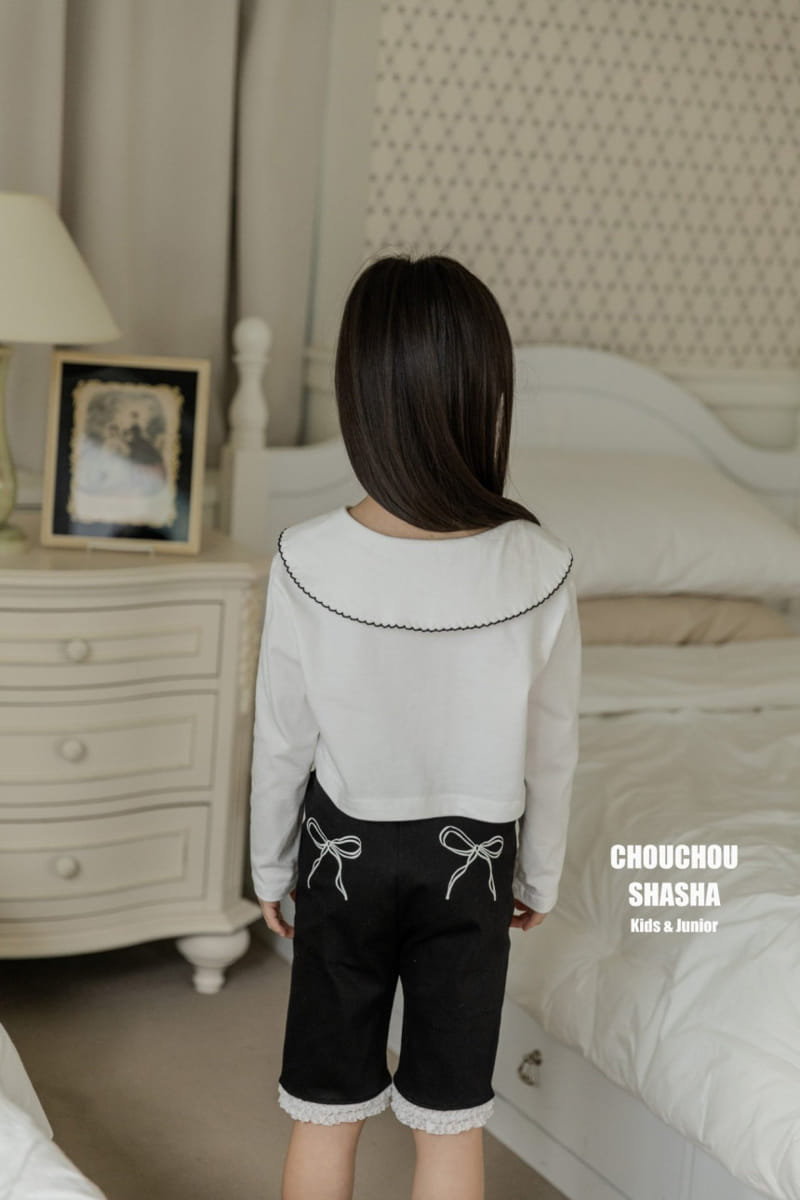 Chouchou Shasha - Korean Children Fashion - #Kfashion4kids - Miu Collar Tee - 7