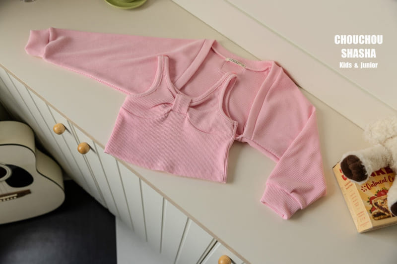 Chouchou Shasha - Korean Children Fashion - #Kfashion4kids - Sugar Bolero Set - 2