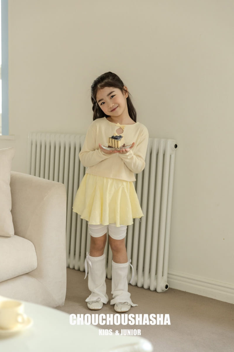 Chouchou Shasha - Korean Children Fashion - #childofig - Charlotte Ribbon Tee - 5