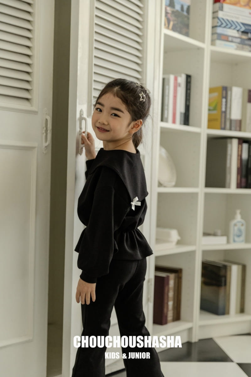 Chouchou Shasha - Korean Children Fashion - #childofig - Emily Top Bottom Set - 11