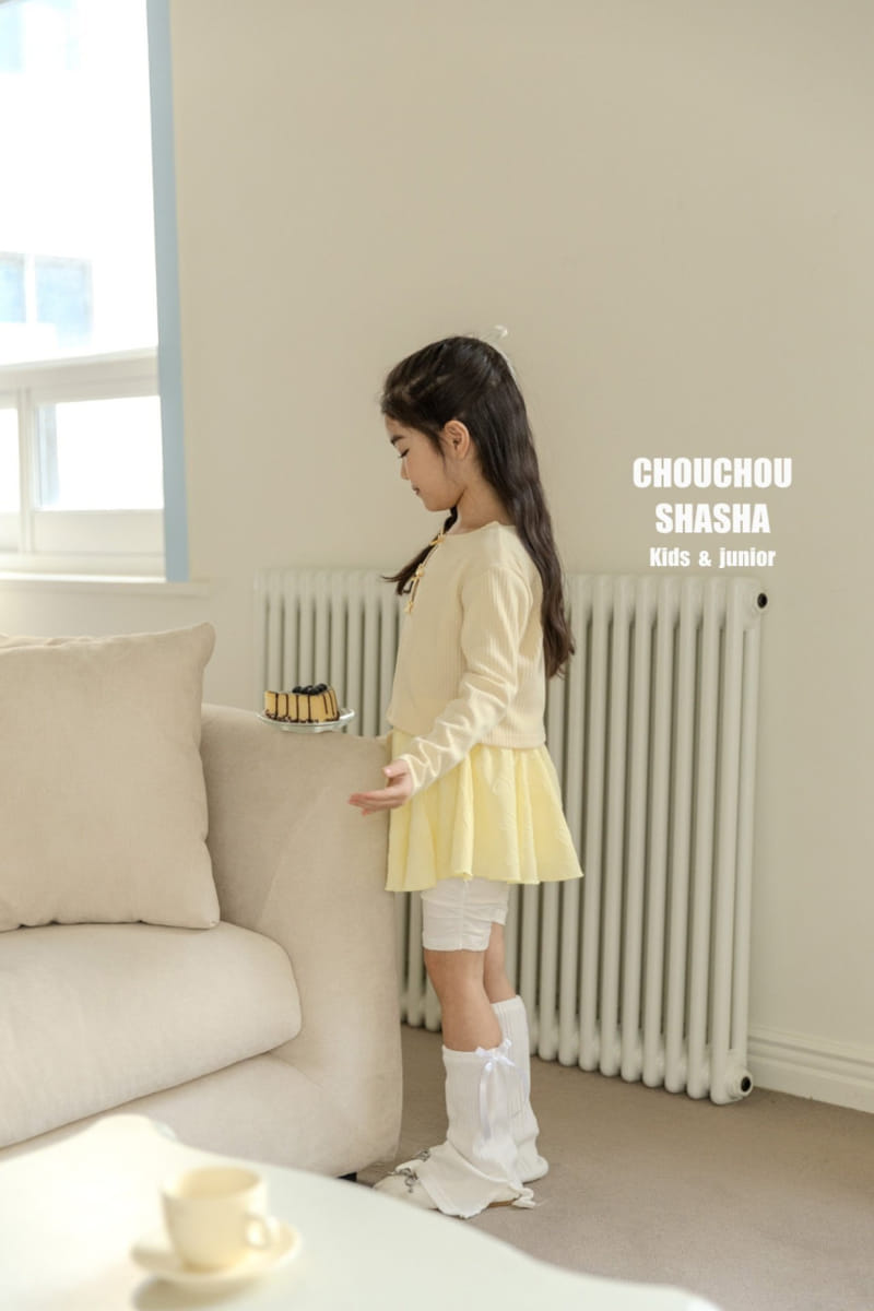 Chouchou Shasha - Korean Children Fashion - #childrensboutique - Charlotte Ribbon Tee - 6
