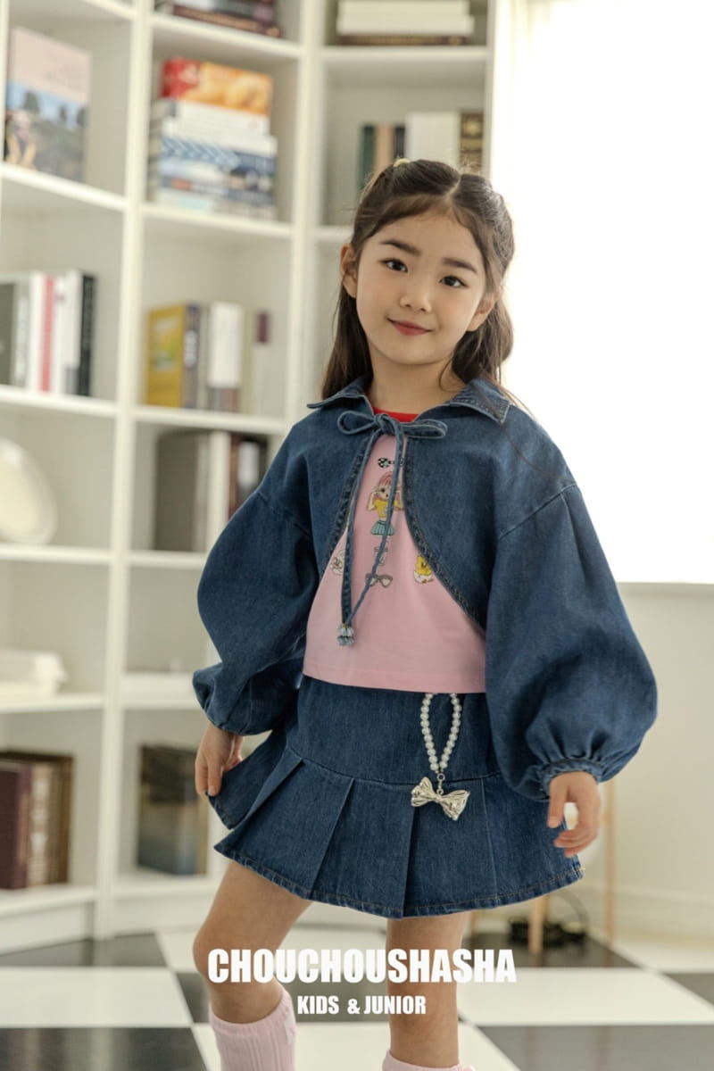 Chouchou Shasha - Korean Children Fashion - #designkidswear - Forever Tee - 9