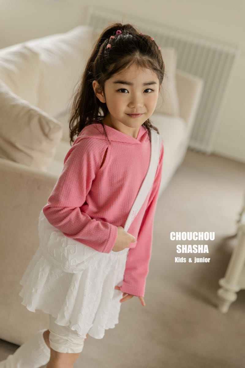Chouchou Shasha - Korean Children Fashion - #kidzfashiontrend - Jelly Hoody Tee - 7