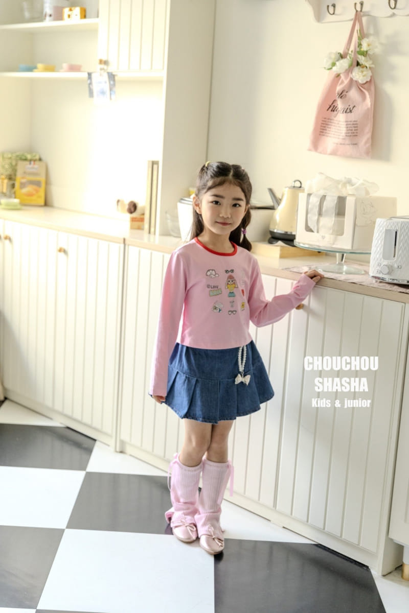 Chouchou Shasha - Korean Children Fashion - #littlefashionista - Forever Tee - 2