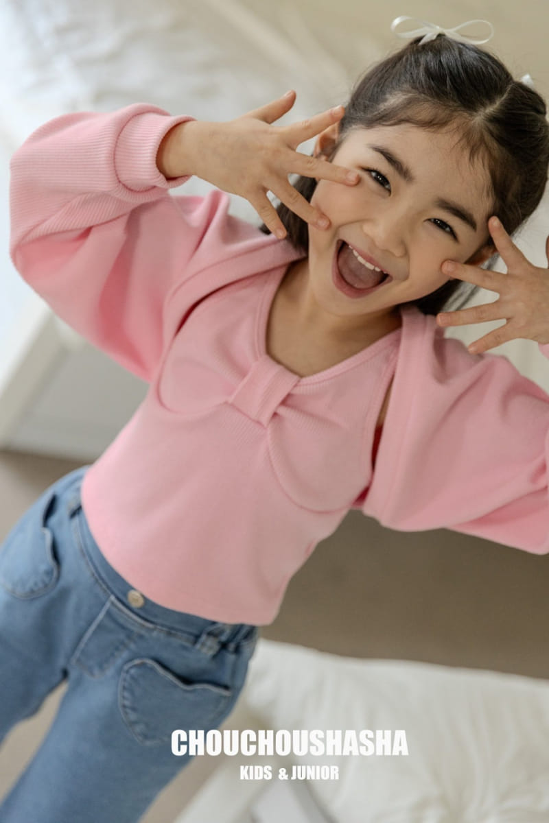 Chouchou Shasha - Korean Children Fashion - #littlefashionista - Sugar Bolero Set - 3