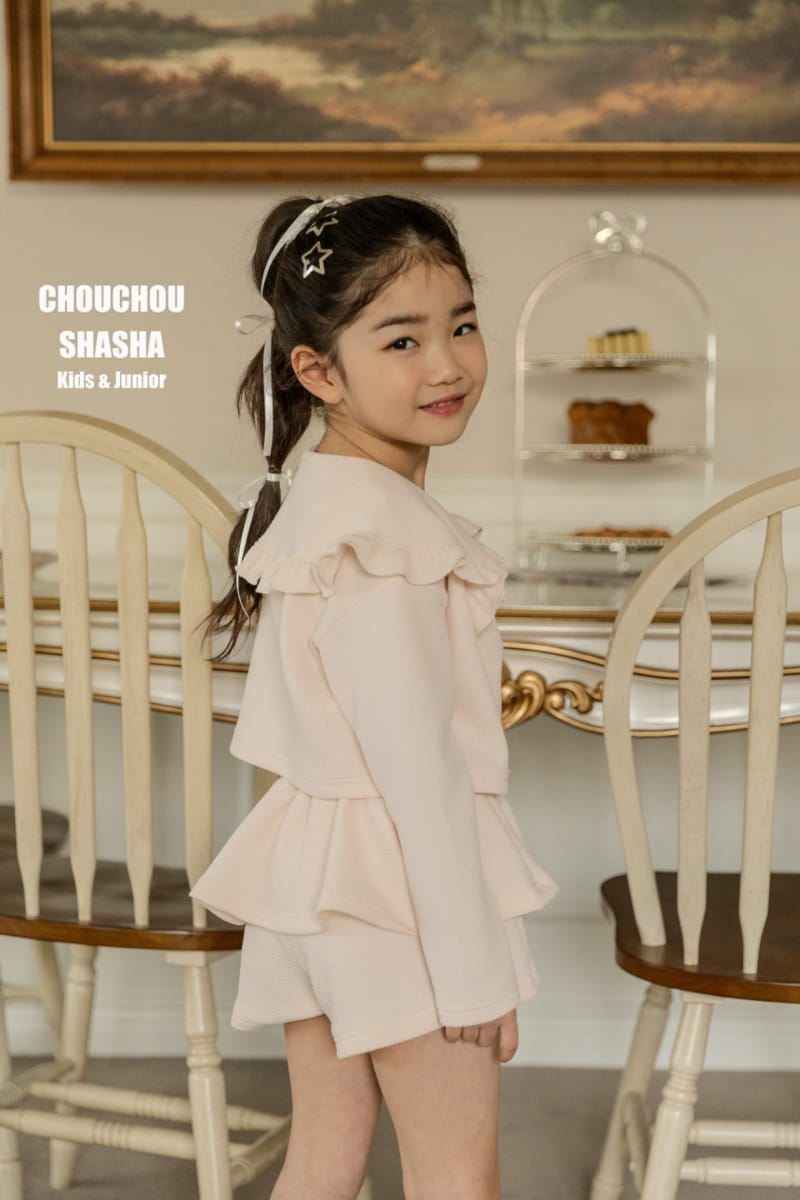 Chouchou Shasha - Korean Children Fashion - #prettylittlegirls - Beautiful Top Bottom Set  - 8