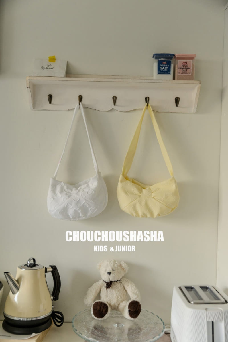 Chouchou Shasha - Korean Children Fashion - #todddlerfashion - Heart Bag