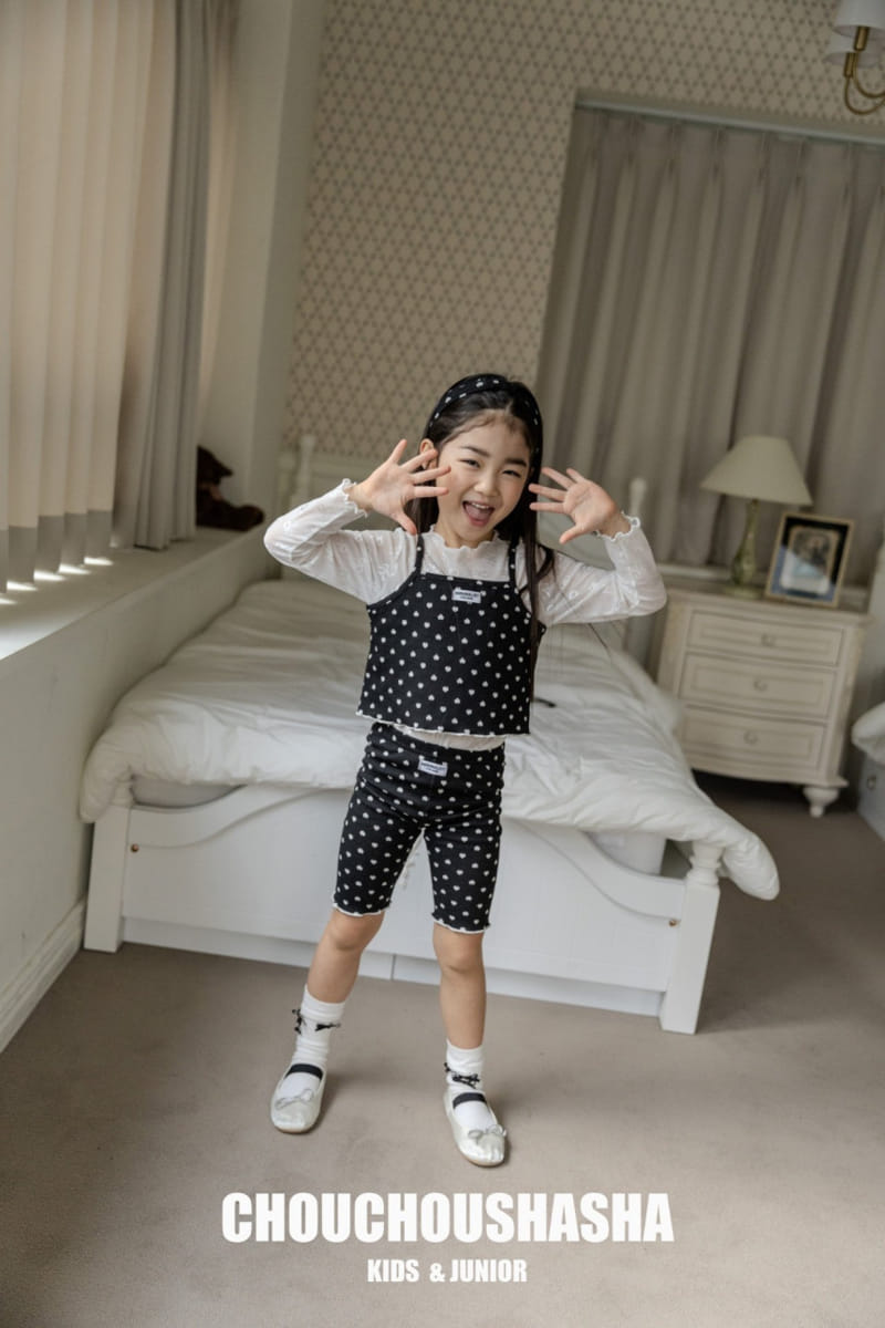 Chouchou Shasha - Korean Children Fashion - #todddlerfashion - Loving U Top Bottom Hair Band Set - 10