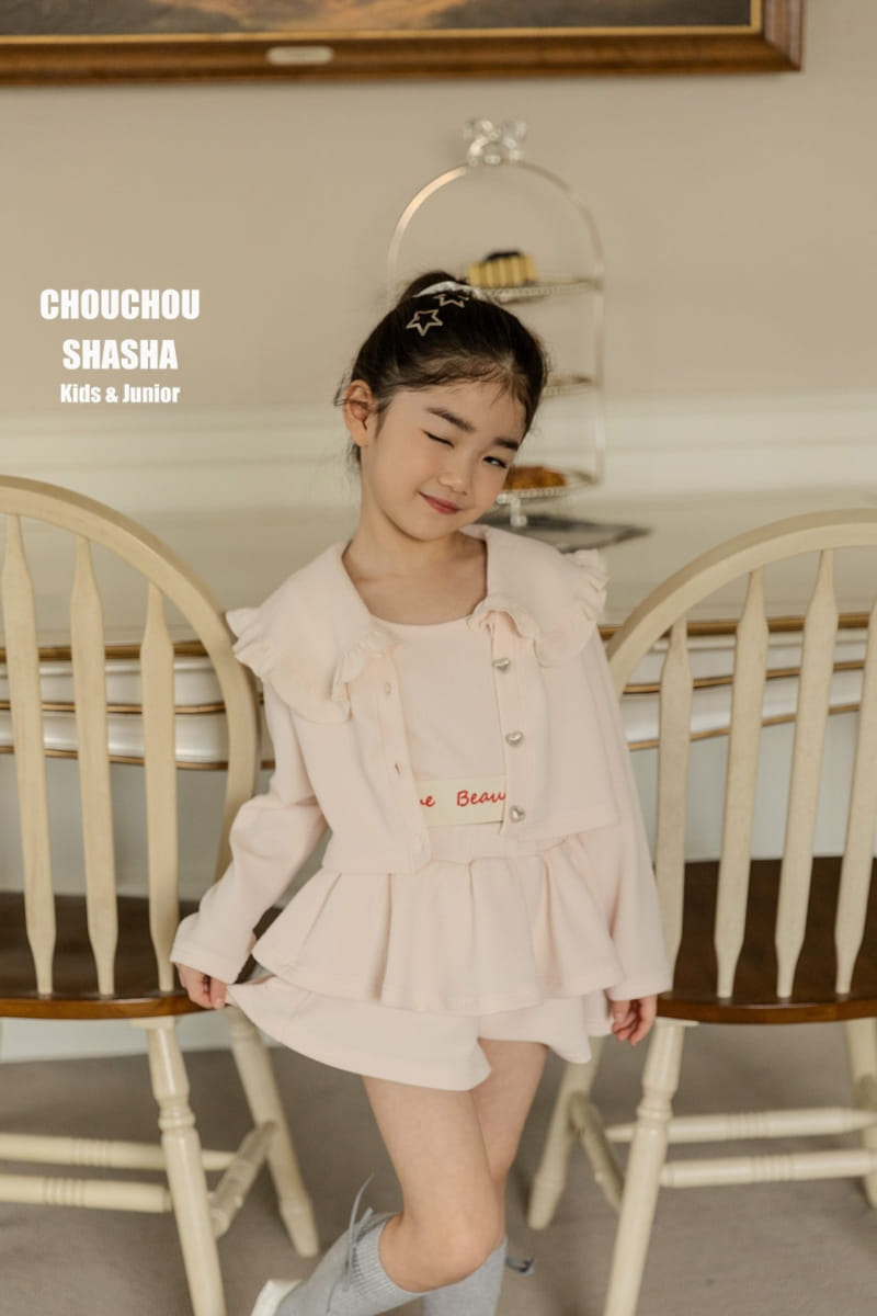 Chouchou Shasha - Korean Children Fashion - #todddlerfashion - Beautiful Top Bottom Set  - 9
