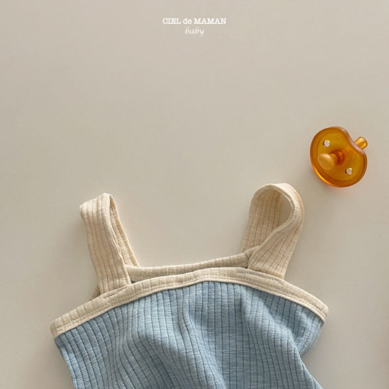 Ciel De Maman - Korean Baby Fashion - #babyootd - Melon Dungarees - 6