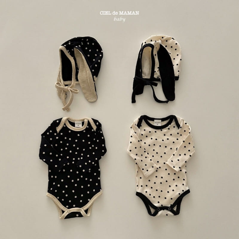 Ciel De Maman - Korean Baby Fashion - #babyoutfit - Rabbit Body Suit - 3