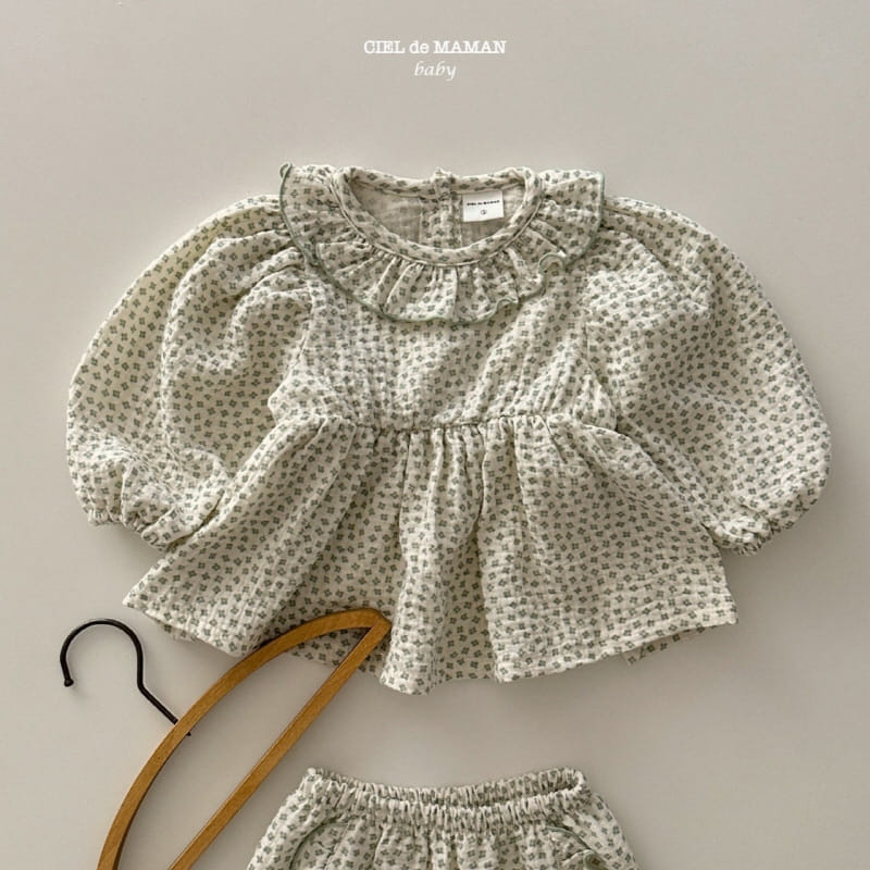 Ciel De Maman - Korean Children Fashion - #kidsshorts - Cereal Blouse