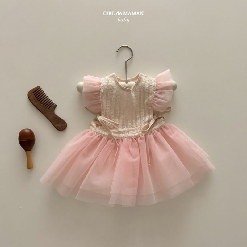 Ciel De Maman - Korean Children Fashion - #magicofchildhood - Twinkle Sha One-Piece - 2