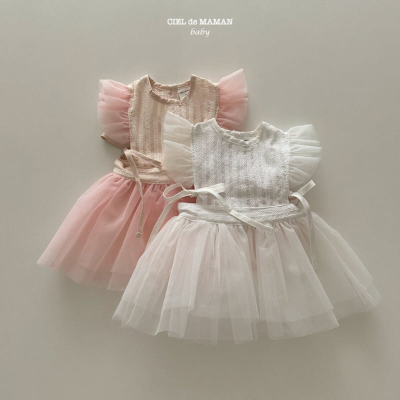 Ciel De Maman - Korean Children Fashion - #minifashionista - Twinkle Sha One-Piece - 3