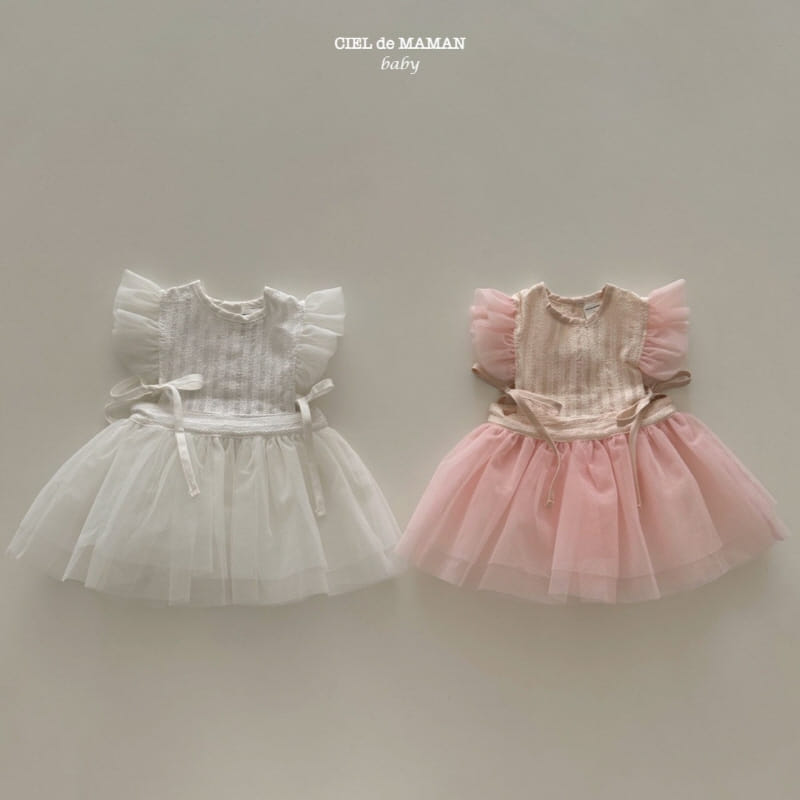 Ciel De Maman - Korean Children Fashion - #minifashionista - Twinkle Sha One-Piece - 4