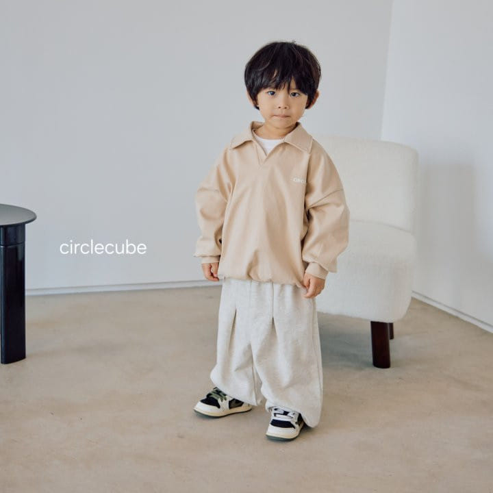 Circle Cube - Korean Children Fashion - #childrensboutique - Terry Collar Tee - 9