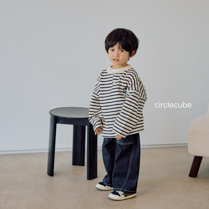 Circle Cube - Korean Children Fashion - #kidsshorts - Monaco Tee - 6