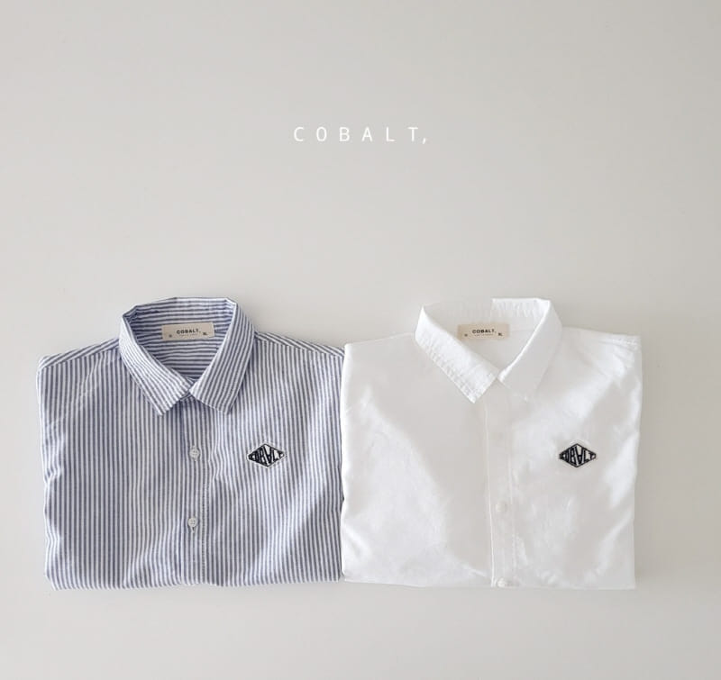 Cobalt - Korean Children Fashion - #childofig - C Embroidery Shirt - 6