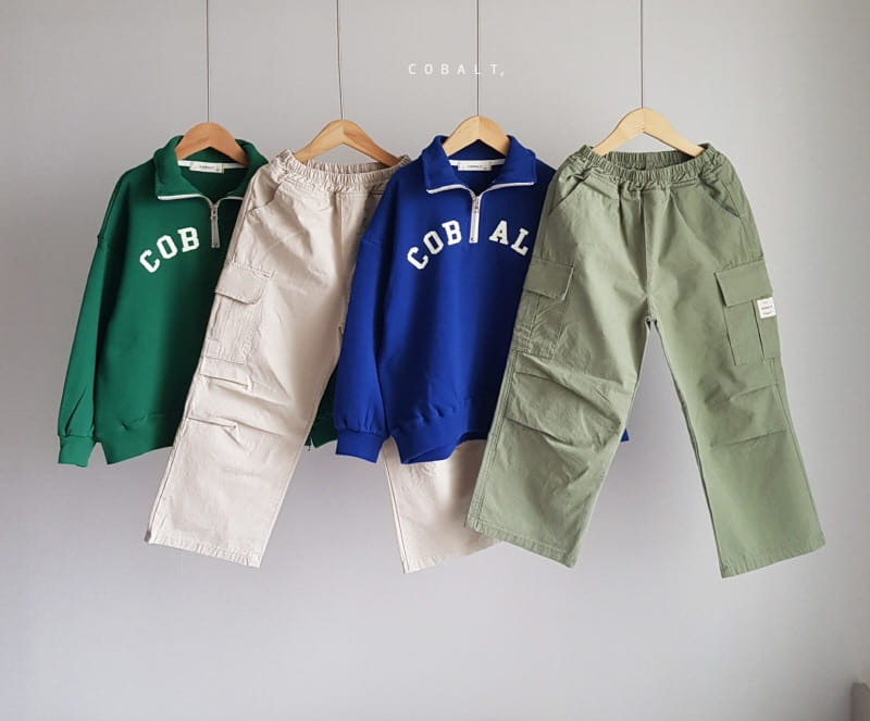 Cobalt - Korean Children Fashion - #designkidswear - CBT half Zip Up - 7