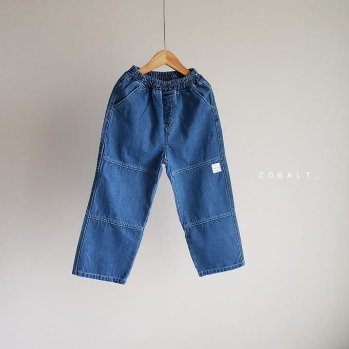 Cobalt - Korean Children Fashion - #fashionkids - Carpenter Denim Pants