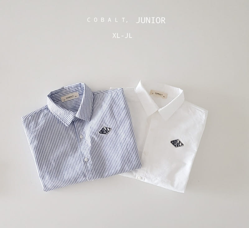 Cobalt - Korean Children Fashion - #fashionkids - C Embroidery Shirt - 10