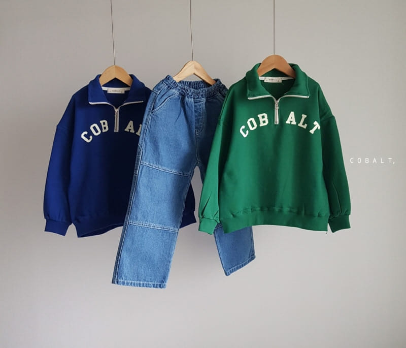 Cobalt - Korean Children Fashion - #fashionkids - CBT half Zip Up - 9