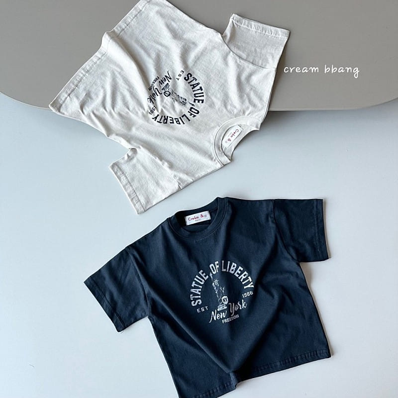 Cream Bbang - Korean Children Fashion - #Kfashion4kids - New York Short Sleeve Tee - 8